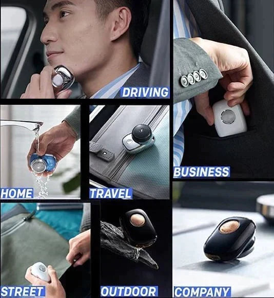 Mini Portable Shaver Machine Stainless steel Waterproof