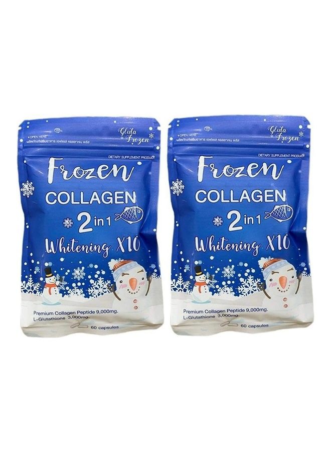 2 Pack DEAL Frozen Collagen + 2 in 1 Whitening