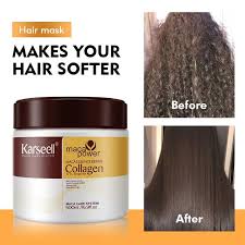 Buy 1 Get 1 Free Karseell Collagen Hair Mask+Hair SERUM (PACK OF 2)