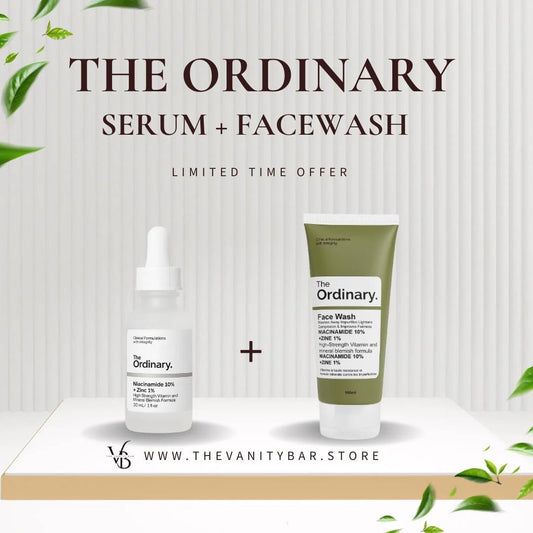 Buy 1 Get 1 Free, Ordinary Niacinamide 10% + Zinc 1% & Free Face Wash