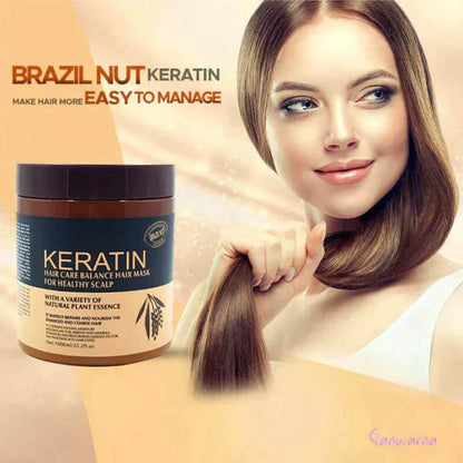 Buy 1 Get 1 Free Keratin Hair Mask 1000 ML (Pack 2)
